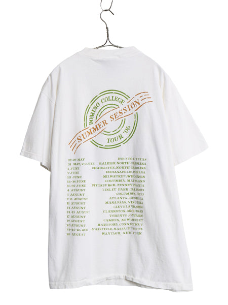 90s ジミー バフェット ツアー 両面 イラスト プリント Tシャツ メンズ XL / オールド バンド ロック コロナ ビール GIANT 白 大きいサイズ