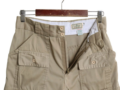 80s エルエルビーン スポルティフ 別注 ブッシュ ショートパンツ メンズ 30 / ヴィンテージ ストレッチ サファリ ショーツ 短パン カーゴ