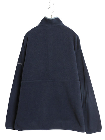 00s パタゴニア マースピアル シンチラ フリース ジャケット メンズ XXL /  オールド プルオーバー ブルゾン ハーフジップ 大きいサイズ 紺