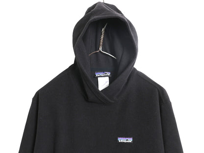 パタゴニア マイクロD フーディ メンズ M 古着 11年製 オールド アウトドア フリース プルオーバー ジャケット パーカー ロンT ブルゾン 黒