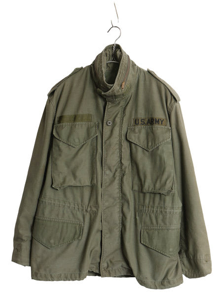 80s 米軍実物 US ARMY M-65 フィールド ジャケット SMALL X SHORT / 83年製 ヴィンテージ ミリタリー 軍物 3rd ブラス ブルゾン ジャンパー