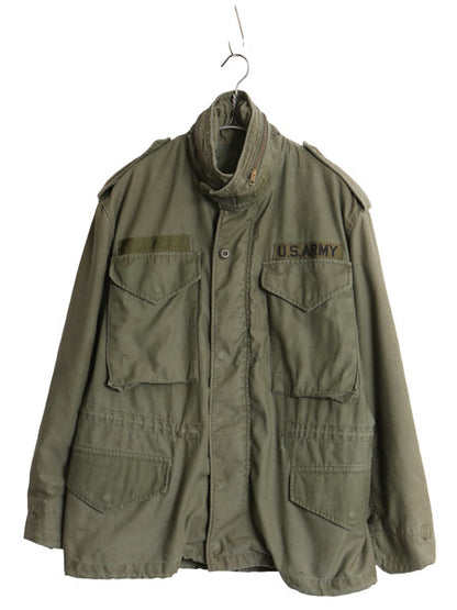 80s 米軍実物 US ARMY M-65 フィールド ジャケット SMALL X SHORT / 83年製 ヴィンテージ ミリタリー 軍物 3rd ブラス ブルゾン ジャンパー