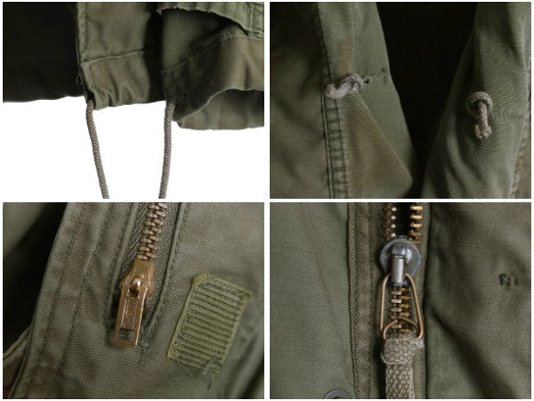 80s 米軍実物 US ARMY M-65 フィールド ジャケット SMALL X SHORT / 83年製 ヴィンテージ ミリタリー 軍物 3rd ブラス ブルゾン ジャンパー