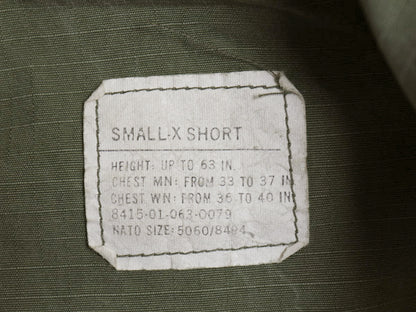 80s 米軍実物 US ARMY M-65 フィールド ジャケット SMALL X SHORT / 83年製 ヴィンテージ ミリタリー 軍物 3rd ブラス ブルゾン ジャンパー