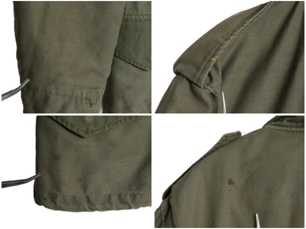 80s 米軍実物 US ARMY M-65 フィールド ジャケット SMALL X SHORT / 83年製 ヴィンテージ ミリタリー 軍物 3rd ブラス ブルゾン ジャンパー