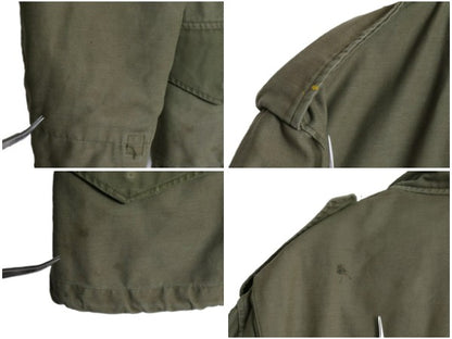 80s 米軍実物 US ARMY M-65 フィールド ジャケット SMALL X SHORT / 83年製 ヴィンテージ ミリタリー 軍物 3rd ブラス ブルゾン ジャンパー