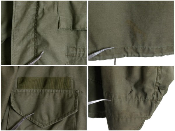 80s 米軍実物 US ARMY M-65 フィールド ジャケット SMALL X SHORT / 83年製 ヴィンテージ ミリタリー 軍物 3rd ブラス ブルゾン ジャンパー