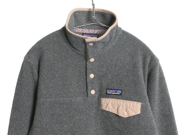 パタゴニア ライトウェイト シンチラ スナップT レディース XS 17年製 フリース プルオーバー ジャケット ブルゾン アウトドア ジャンパー