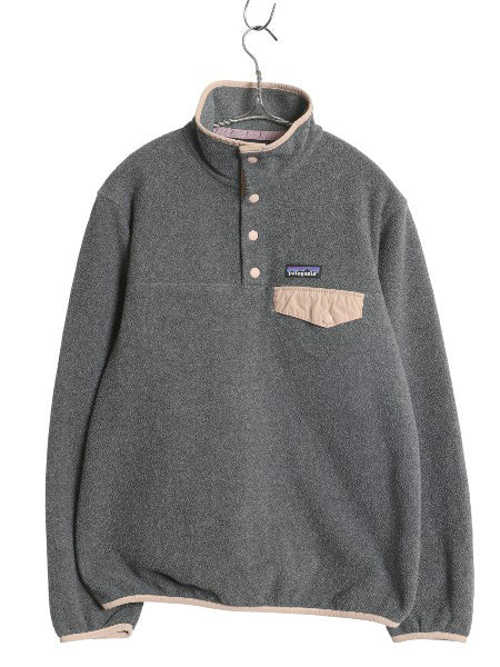 パタゴニア ライトウェイト シンチラ スナップT レディース XS 17年製 フリース プルオーバー ジャケット ブルゾン アウトドア ジャンパー