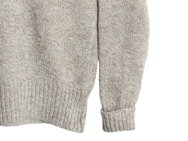 70s ウールリッチ ニット セーター レディース M 小さめ S 程/ 白タグ ヴィンテージ ウール 長袖ニット クルーネック 無地 ミドルゲージ