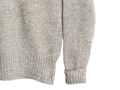 70s ウールリッチ ニット セーター レディース M 小さめ S 程/ 白タグ ヴィンテージ ウール 長袖ニット クルーネック 無地 ミドルゲージ