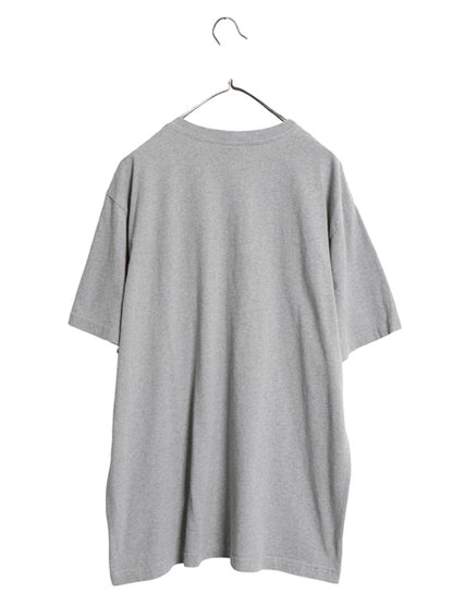 USA製 フィルソン ロゴ プリント 半袖 Tシャツ メンズ XL / アウトドア ヘビーウェイト カットソー シンプル クルーネック 灰 大きいサイズ