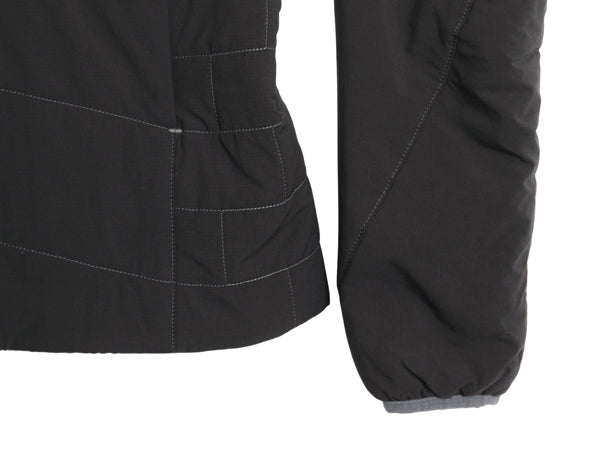 パタゴニア ナノ エア ジャケット レディース XS 古着 14年製 フルジップ 中綿 ナイロン キルティング ブルゾン ワンポイント シンプル 黒