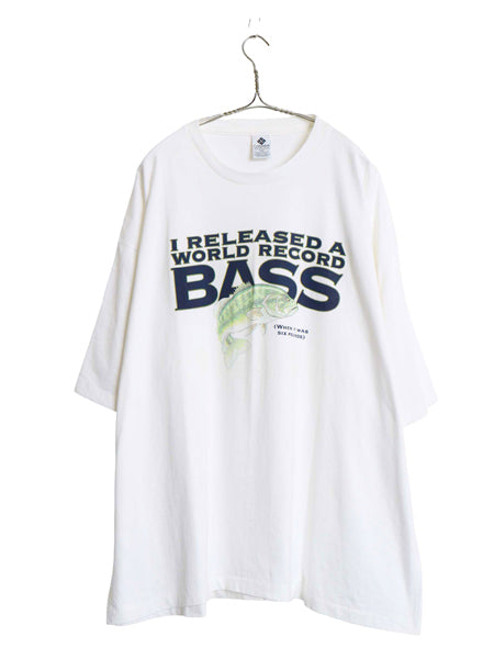 90s USA製 コロンビア フィッシュ イラスト プリント Tシャツ メンズ XXL オールド アウトドア フィッシング ヘビーウェイト 大きいサイズ