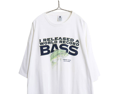 90s USA製 コロンビア フィッシュ イラスト プリント Tシャツ メンズ XXL オールド アウトドア フィッシング ヘビーウェイト 大きいサイズ