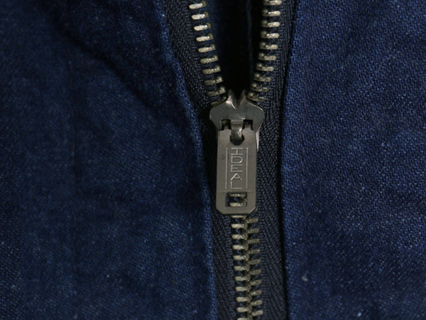 70s USA製 ★ SETLOW デニム オールインワン 48 メンズ XL ヴィンテージ US NAVY 月桂樹 ミリタリー ワーク ツナギ ダブルニー パンツ 濃紺
