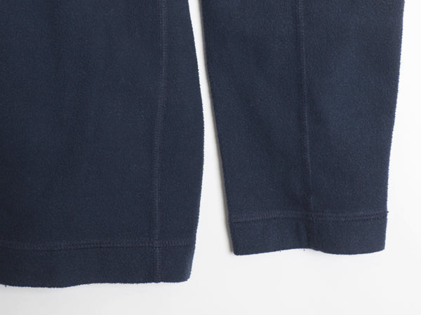 パタゴニア マイクロD ハーフジップ フリース プルオーバー メンズ L 17年製 アウトドア ロンT 長袖 Tシャツ ハイネック インナー ネイビー