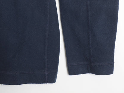 パタゴニア マイクロD ハーフジップ フリース プルオーバー メンズ L 17年製 アウトドア ロンT 長袖 Tシャツ ハイネック インナー ネイビー