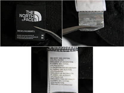 ノースフェイス プリント スウェット フード パーカー メンズ М The North Face プルオーバー 裏起毛 トレーナー 黒 アウトドア ブラック