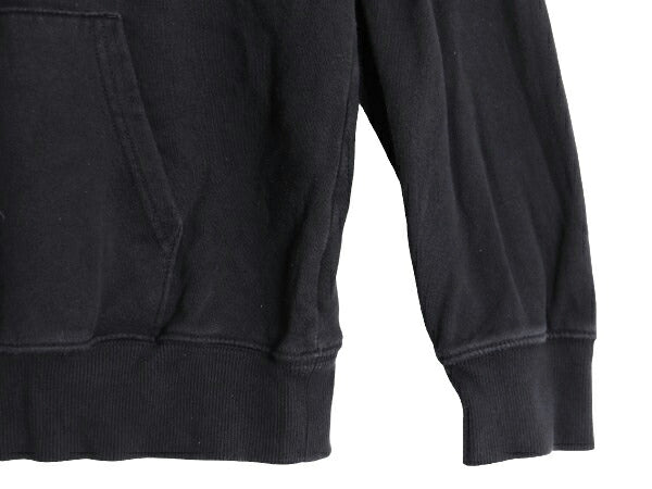 ノースフェイス プリント スウェット フード パーカー メンズ М The North Face プルオーバー 裏起毛 トレーナー 黒 アウトドア ブラック