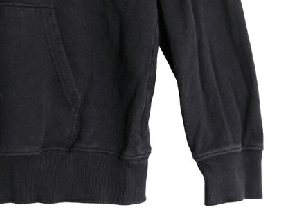 ノースフェイス プリント スウェット フード パーカー メンズ М The North Face プルオーバー 裏起毛 トレーナー 黒 アウトドア ブラック