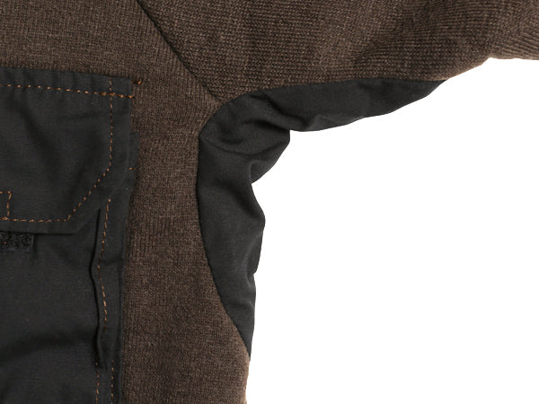 90s 米軍実物 ECWCS GEN1 裏 パイル フリース ジャケット メンズ М / オールド 90年製 アーミー ミリタリー ベアー ジャンパー 軍物 茶 黒