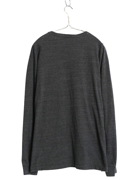ポロ ラルフローレン Vネック 長袖 Tシャツ メンズ L ロンT ロングスリーブ コットン ワンポイント カットソー インナー シンプル ゆったり