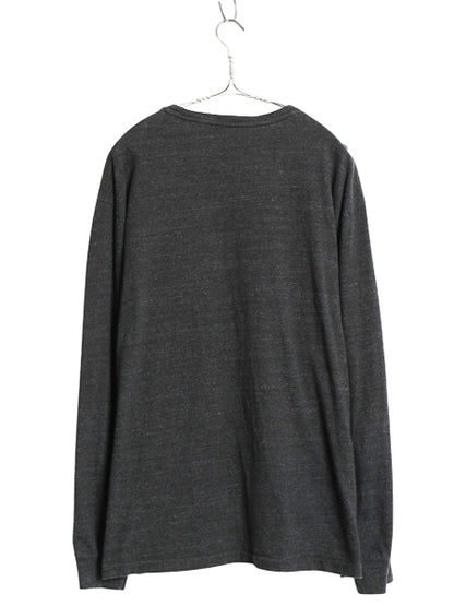 ポロ ラルフローレン Vネック 長袖 Tシャツ メンズ L ロンT ロングスリーブ コットン ワンポイント カットソー インナー シンプル ゆったり