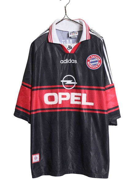 90s ☆ アディダス バイエルン ミュンヘン サッカー ユニフォーム メンズ XL 97 98 99 当時物 ドイツ ブンデスリーガ ホーム フットボール