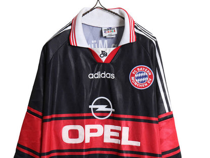 90s ☆ アディダス バイエルン ミュンヘン サッカー ユニフォーム メンズ XL 97 98 99 当時物 ドイツ ブンデスリーガ ホーム フットボール