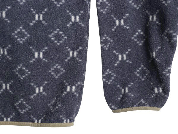 パタゴニア 総柄 ライトウェイト シンチラ スナップT メンズ XXL 古着 20年製 フリース プルオーバー ジャケット ハイネック 大きいサイズ