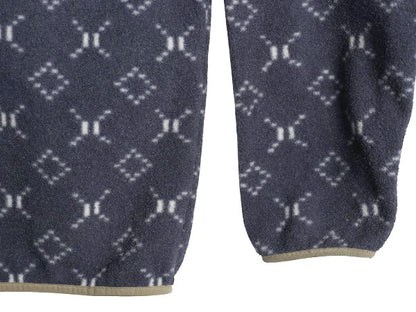 パタゴニア 総柄 ライトウェイト シンチラ スナップT メンズ XXL 古着 20年製 フリース プルオーバー ジャケット ハイネック 大きいサイズ