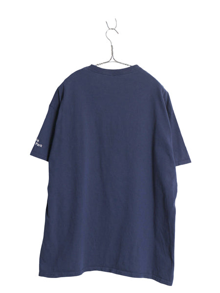 00s 鳥 アート イラスト プリント Tシャツ メンズ レディース L 程 オールド アニマル グラフィック ヘビーウェイト カットソー スーベニア