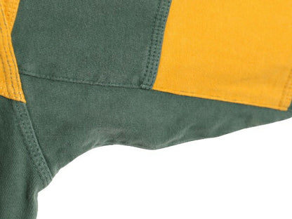 00s オービス ハイネック ボーダー 長袖 Tシャツ メンズ L / オールド ORVIS アウトドア ラガーシャツ 素材 ヘビーウェイト ハーフジップ