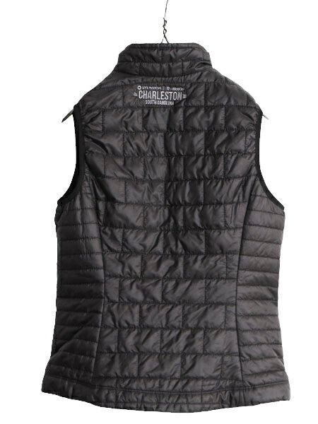 18年製 パタゴニア ナノ パフ ベスト レディース S / Patagonia 中綿 ナイロン キルティング フルジップ アウトドア パッカブル 重ね着 黒