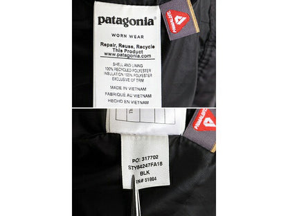 18年製 パタゴニア ナノ パフ ベスト レディース S / Patagonia 中綿 ナイロン キルティング フルジップ アウトドア パッカブル 重ね着 黒