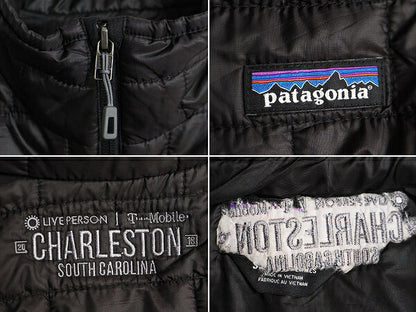 18年製 パタゴニア ナノ パフ ベスト レディース S / Patagonia 中綿 ナイロン キルティング フルジップ アウトドア パッカブル 重ね着 黒
