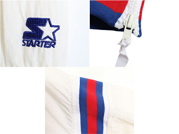 90s MLB オフィシャル スターター カブス ナイロン ジャケット メンズ XL オールド STARTER 大きいサイズ プルオーバー ウインドブレーカー