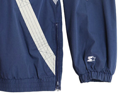 90s MLB オフィシャル スターター ヤンキース ナイロン ジャケット メンズ XL 古着 STARTER 大きいサイズ プルオーバー ウインドブレーカー