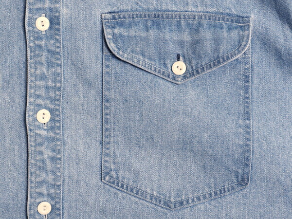 90s OLD GAP デニム 長袖 ボタンダウン シャツ メンズ L 90年代 オールド ギャップ ヘビーウェイト コットン 長袖シャツ ワーク 紺タグ BD