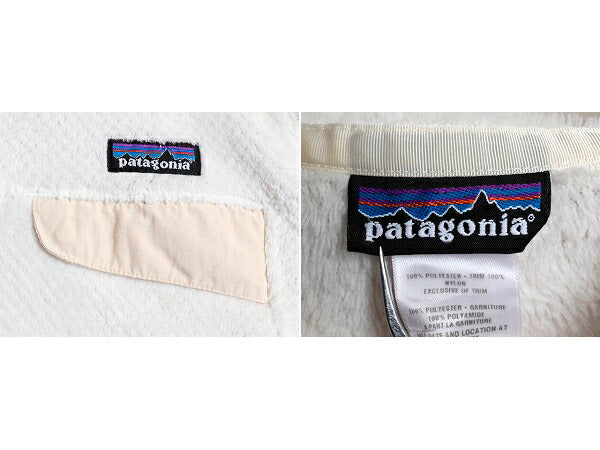 希少サイズ S ■ 11年製 パタゴニア リツール フーディ ジャケット ( レディース ) 古着 Patagonia フリース ジャンパー スナップT フード