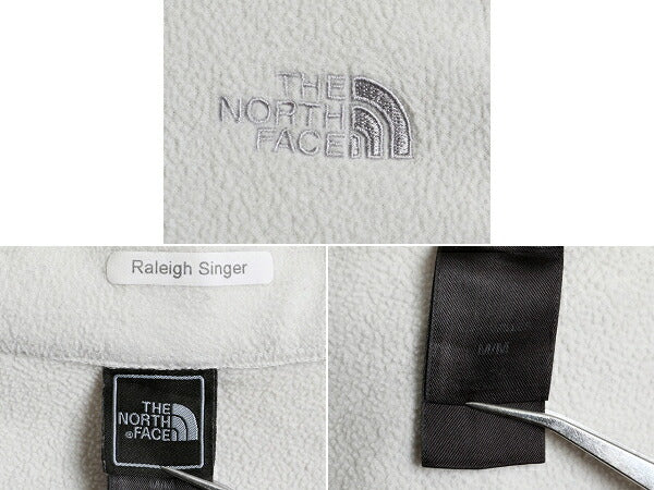 ガールズ M 140cm 程■ ノースフェイス フルジップ フリース ジャケット 古着 The North Face アウトドア ジャンパー ブルゾン ハイネック