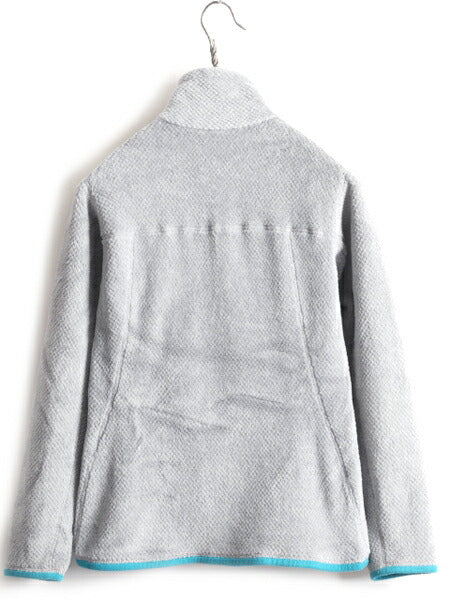 希少サイズ XS ■ 14年製 パタゴニア リツール スナップT プルオーバー ジャケット ( レディース ) 古着 Patagonia フリース ブルゾン 灰