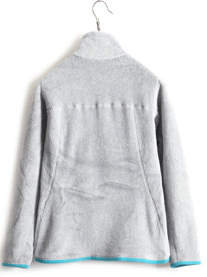 希少サイズ XS ■ 14年製 パタゴニア リツール スナップT プルオーバー ジャケット ( レディース ) 古着 Patagonia フリース ブルゾン 灰
