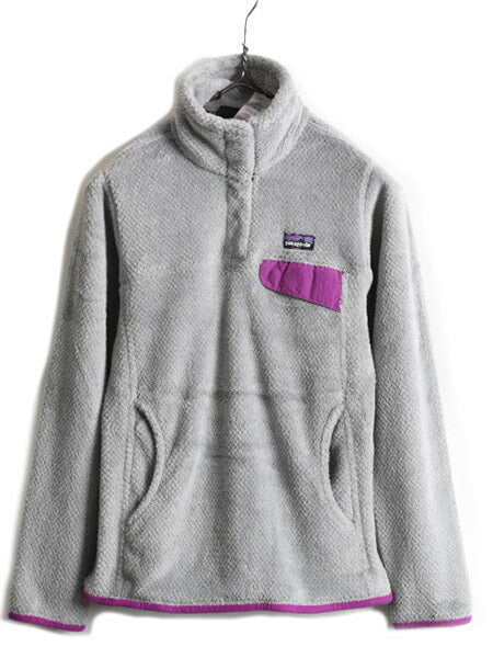 希少サイズ XS ■ 13年製 パタゴニア リツール スナップT プルオーバー ジャケット ( レディース ) 古着 Patagonia フリース ブルゾン ボア
