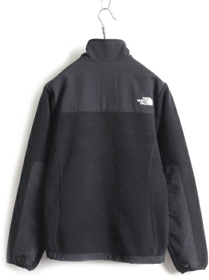 人気 黒 ■ ノースフェイス デナリ ジャケット ( レディース M ) 古着 The North Face DENALI フルジップ ジャンパー フリース アウトドア