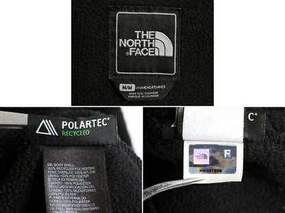 人気 黒 ■ ノースフェイス デナリ ジャケット ( レディース M ) 古着 The North Face DENALI フルジップ ジャンパー フリース アウトドア