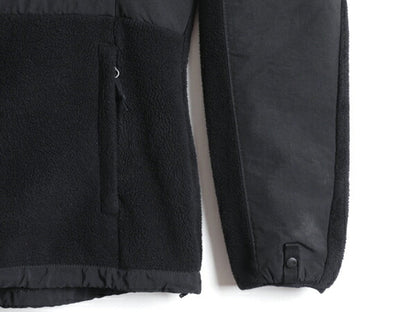 人気 黒 ■ ノースフェイス デナリ ジャケット ( レディース M ) 古着 The North Face DENALI フルジップ ジャンパー フリース アウトドア