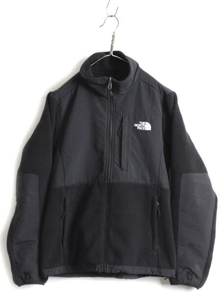人気 黒 ■ ノースフェイス デナリ ジャケット ( レディース M ) 古着 The North Face DENALI フルジップ ジャンパー フリース アウトドア