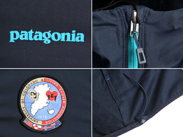 希少サイズ XS ■ 16年製 パタゴニア ソフトシェル パーカー ジャケット ( レディース ) 古着 Patagonia ブルゾン ストレッチ アウトドア